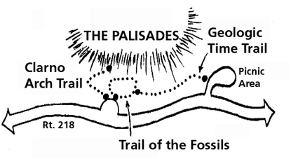 clarno trail map